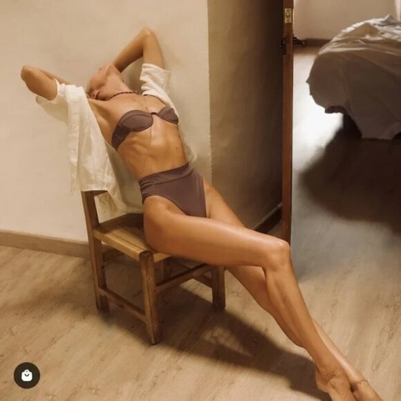 NWT Tropic of C | Mariel top and Venus bottom in Raisin - Picture 9 of 11